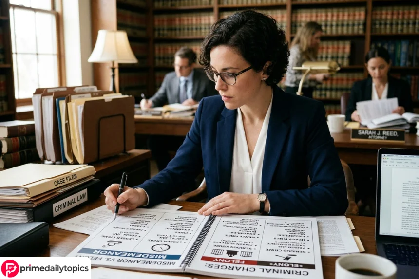 How Can You Tell Whether a Charge Is a Misdemeanor or Felony?