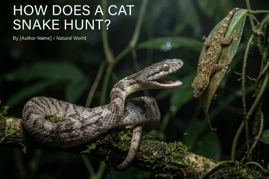 How Does a Cat Snake Hunt?