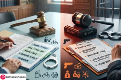 What Is a Misdemeanor vs Felony? Key Differences Explained