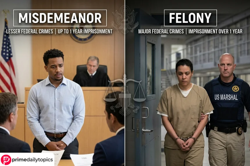 Misdemeanor vs Felony