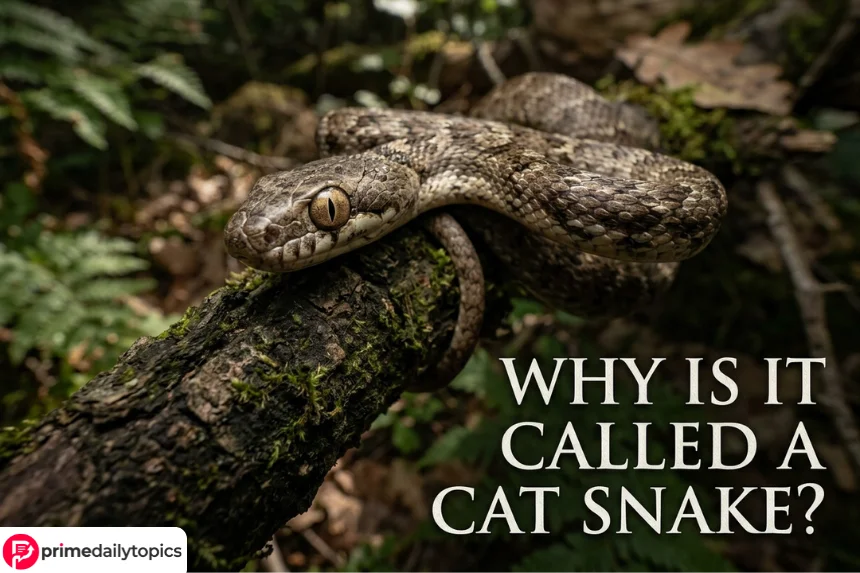 Why Is It Called a Cat Snake?