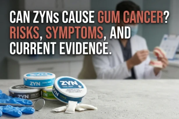 can zyns cause gum cancer