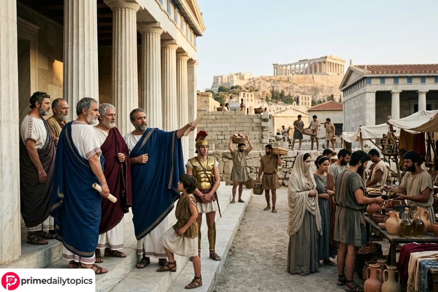 Ancient Greece Social Structure: Status, Class, and Citizenship