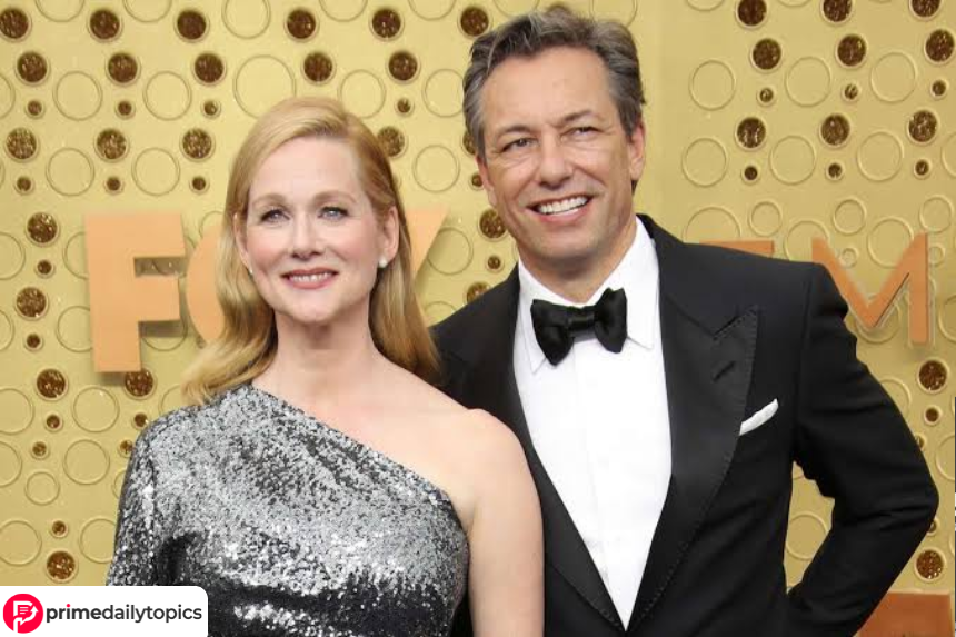 Marc Schauer and Laura Linney