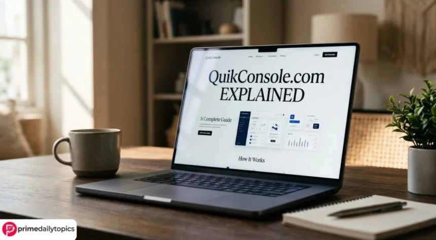 QuikConsole Com Explained